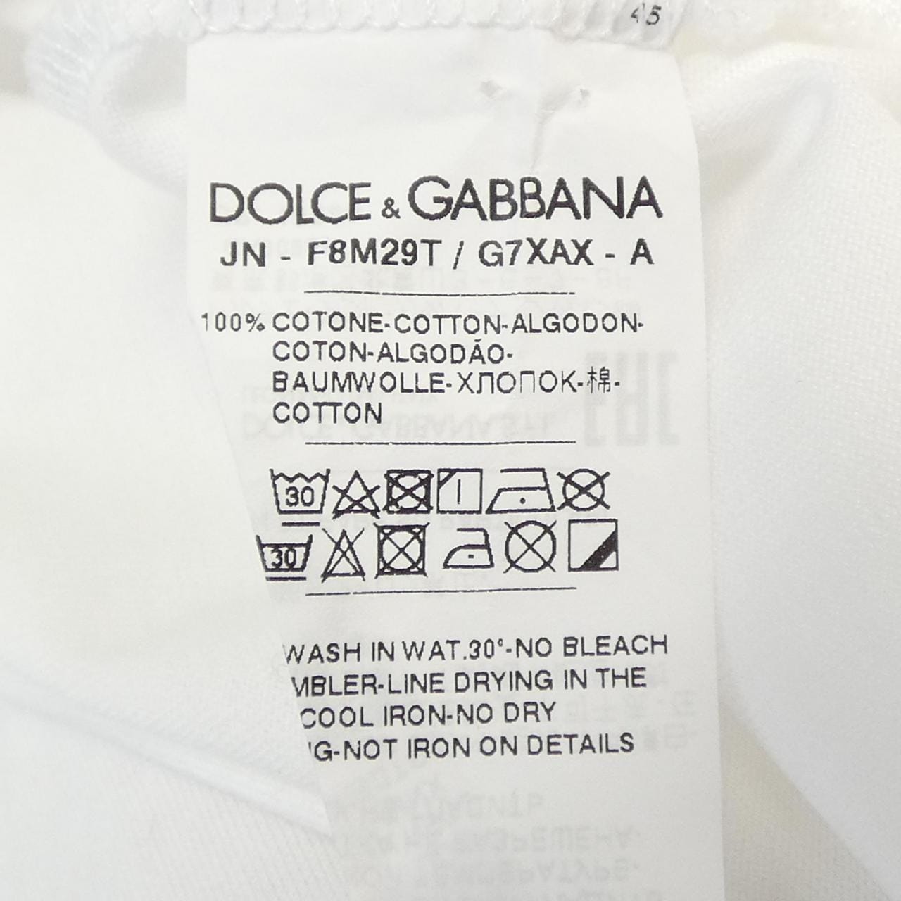 ドルチェアンドガッバーナ DOLCE&GABBANA F8M29T G7XAX タンクトップ