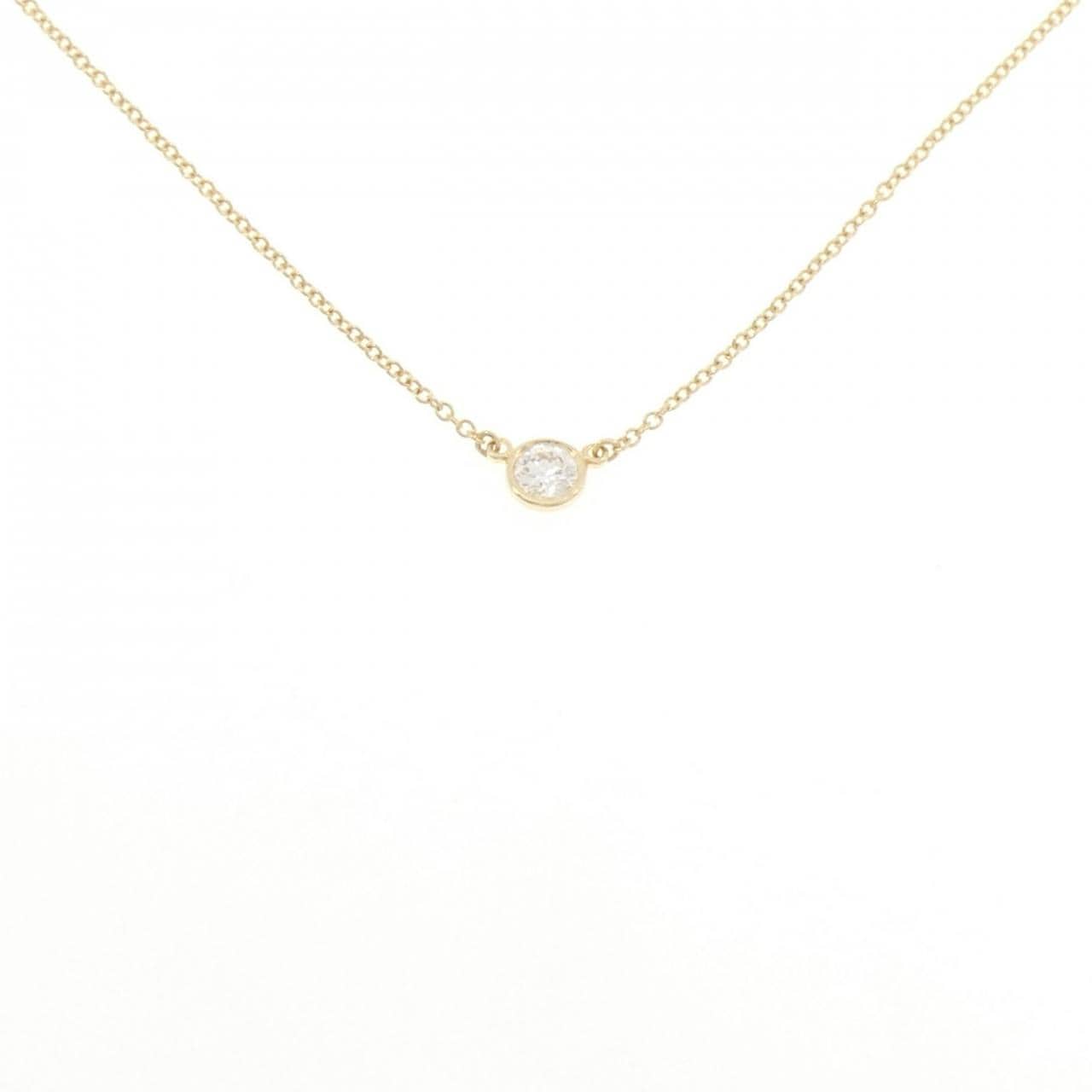 ティファニー バイザヤード ネックレス 0.19CT H VS1 3EXT