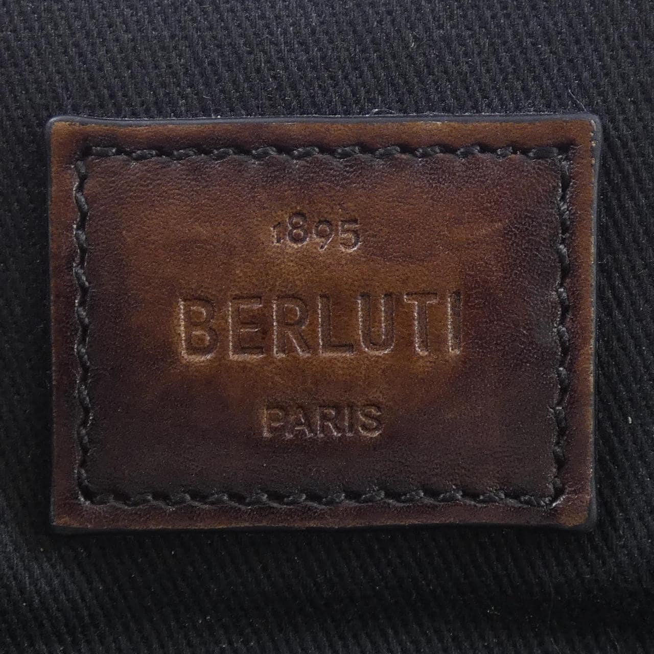 ベルルッティ Berluti ウリススモールキャンバス&レザートートバック BAG