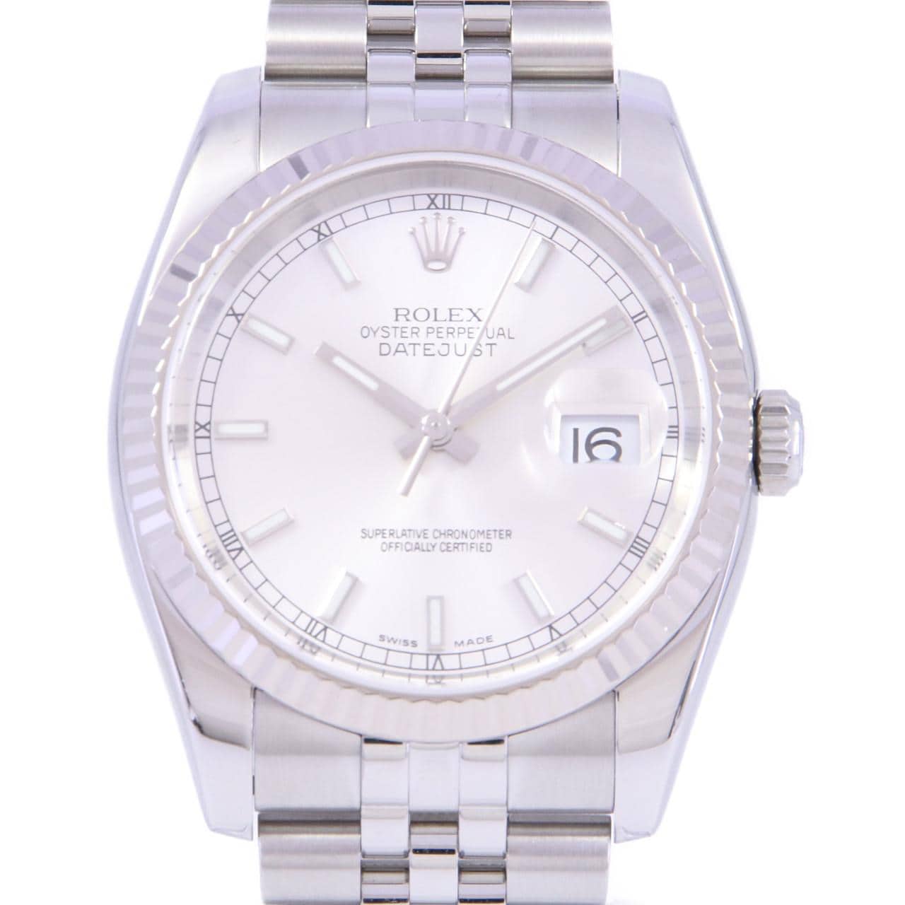 ROLEX Datejust 116234 SSxWG Automatic D number