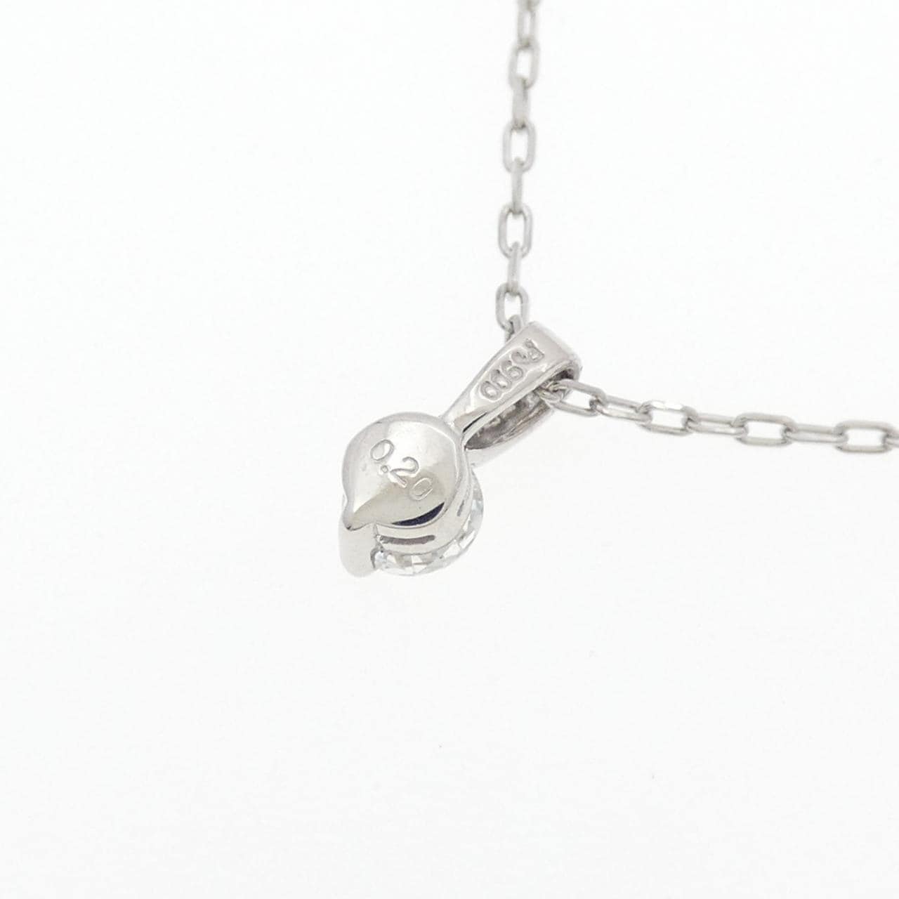 PT900/PT850 ダイヤモンド ネックレス 0.20CT
