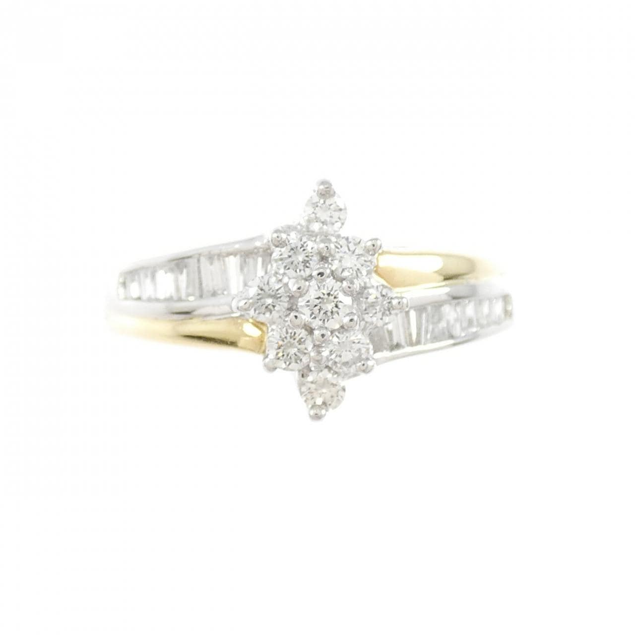 PT900/K18YG ダイヤモンド リング 0.52CT