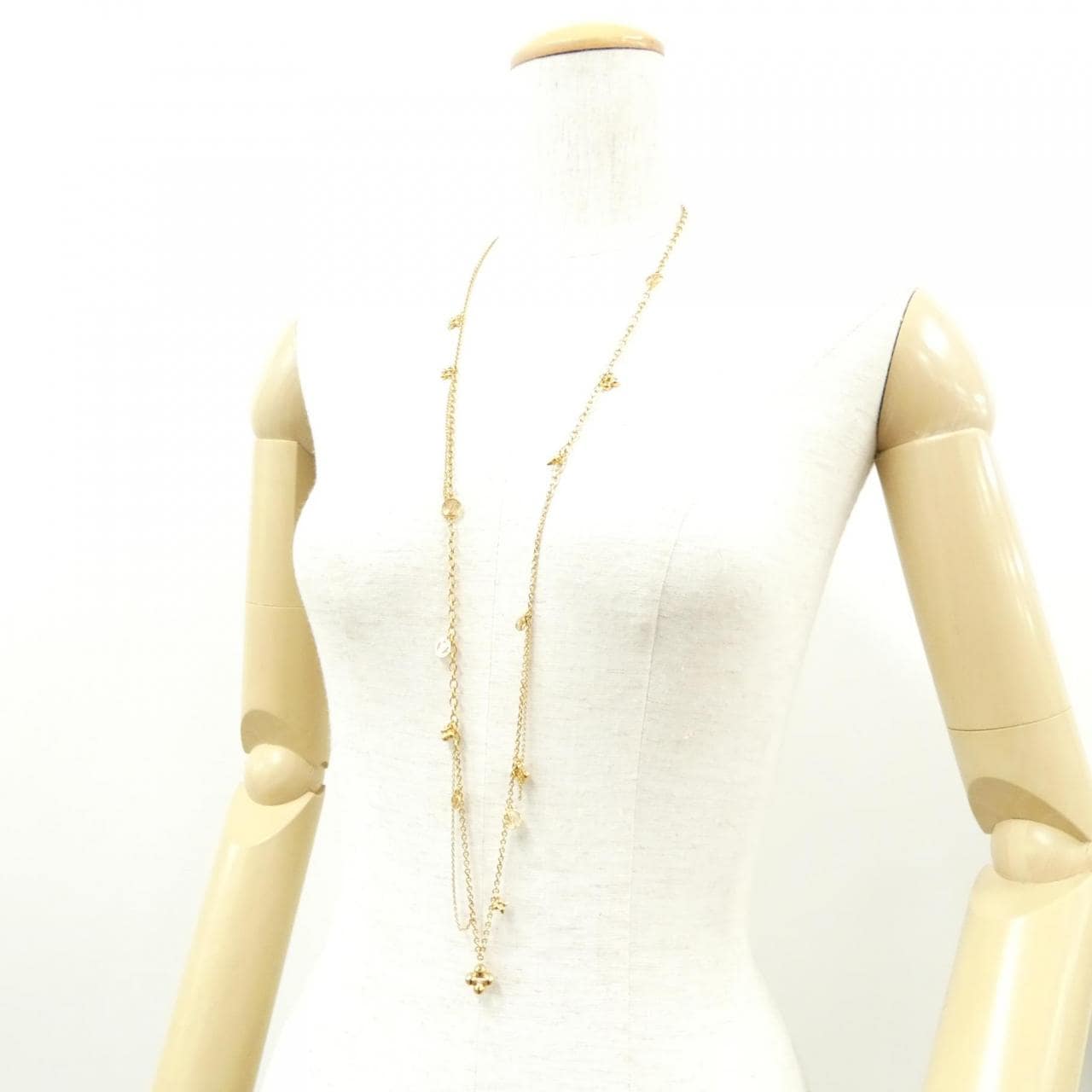 LOUIS VUITTON Sautoir Blooming M68208 Necklace
