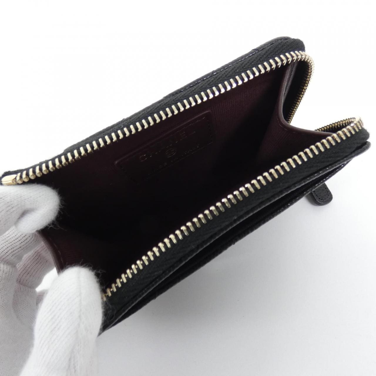 【未使用品】シャネル タイムレスクラシック ライン AP4893 カードケース