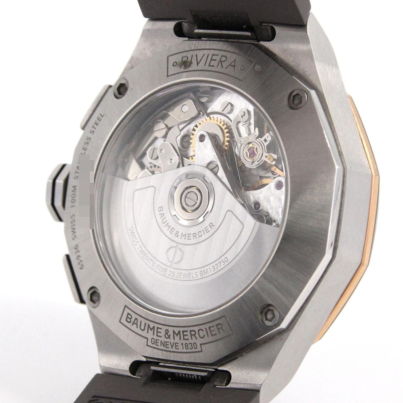 【ノーメンテナンス還元価格】ボーム&メルシェ リエビラ コンビ M0A10722 SSxTI 自動巻