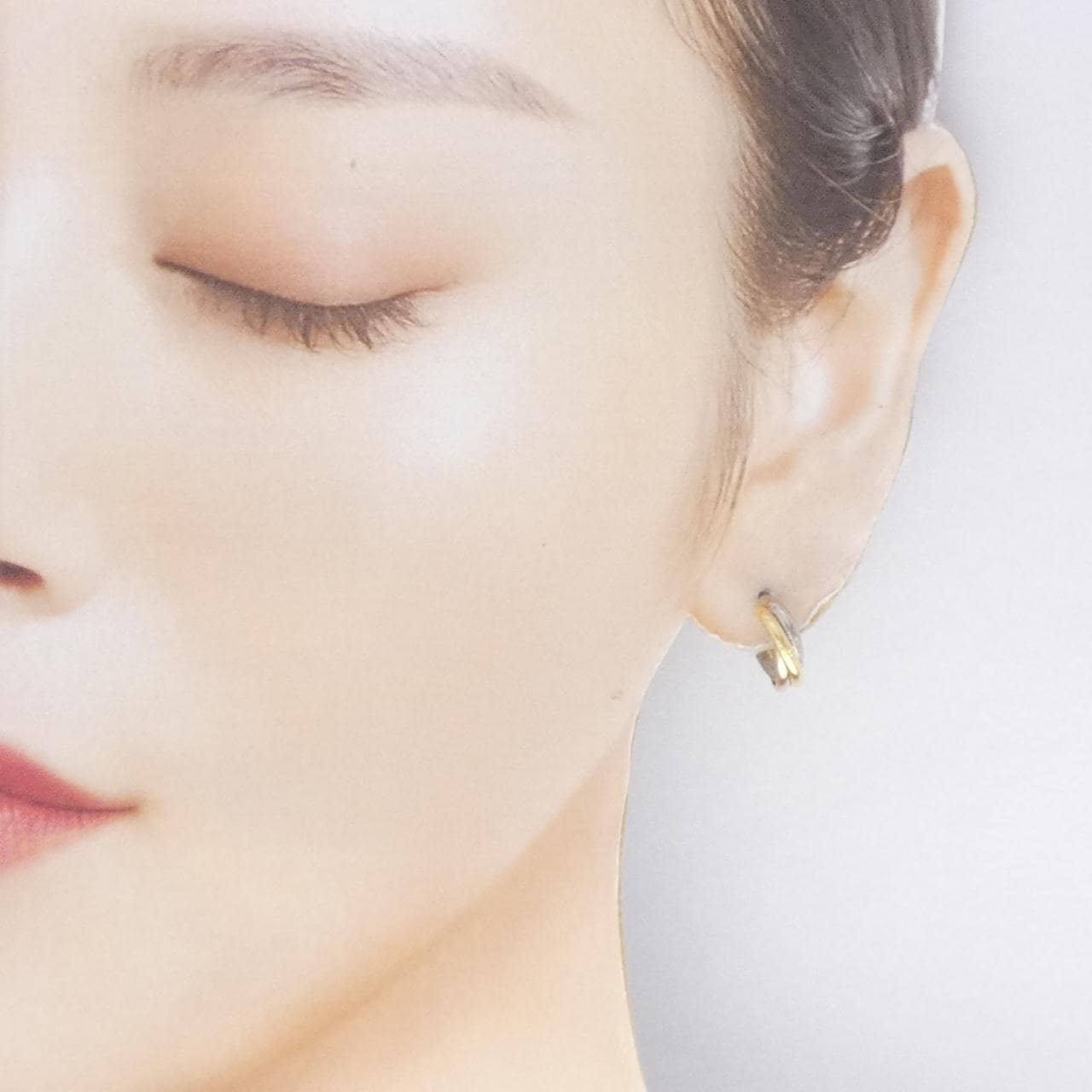 カルティエ トリニティ スモール ピアス