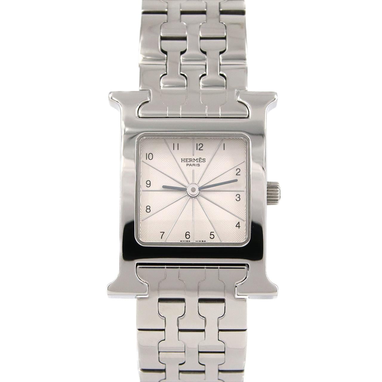 HERMES H 手錶 HH1.210 不銹鋼石英