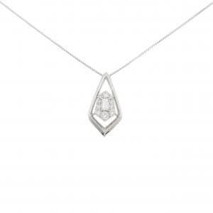 【新品】PT900/PT850 ダイヤモンド ネックレス 0.25CT