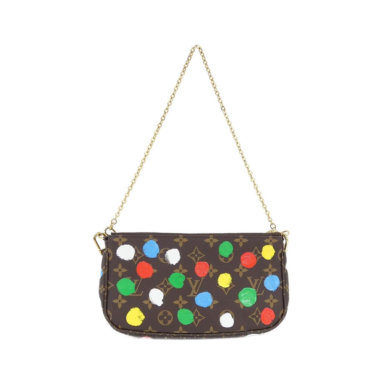 ルイヴィトン モノグラム(LV X YK) ミュルティ ポシェット アクセソワール M46385 ショルダーバッグ