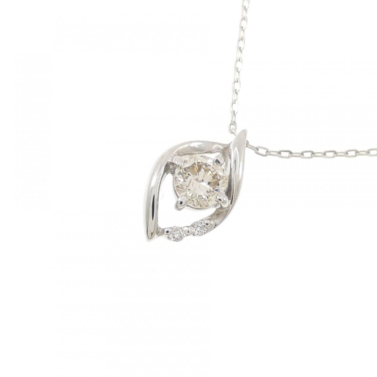 PT900/PT850 ダイヤモンド ネックレス 0.20CT