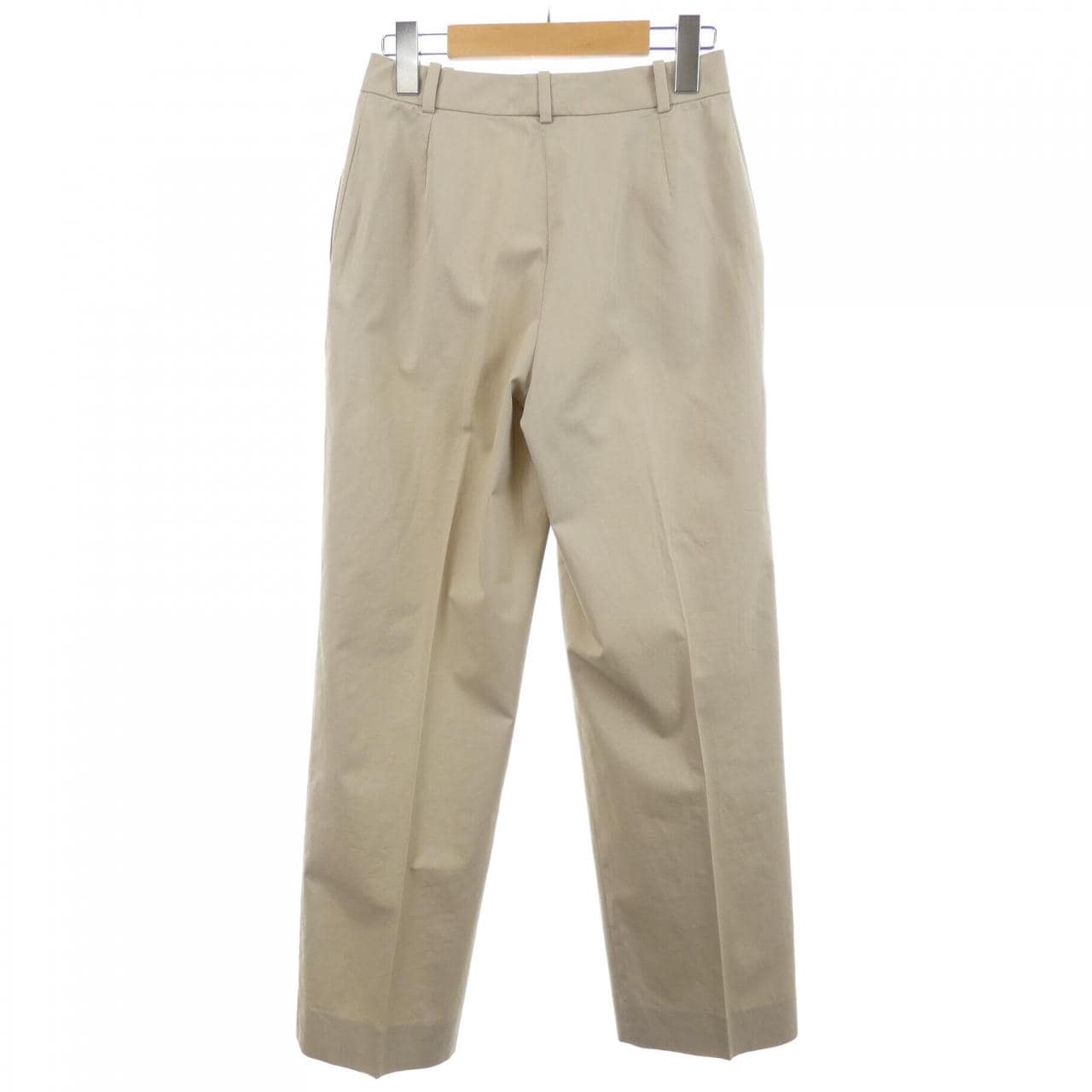 【ヴィンテージ】エルメス HERMES Hボタン フロントジップ パンツ