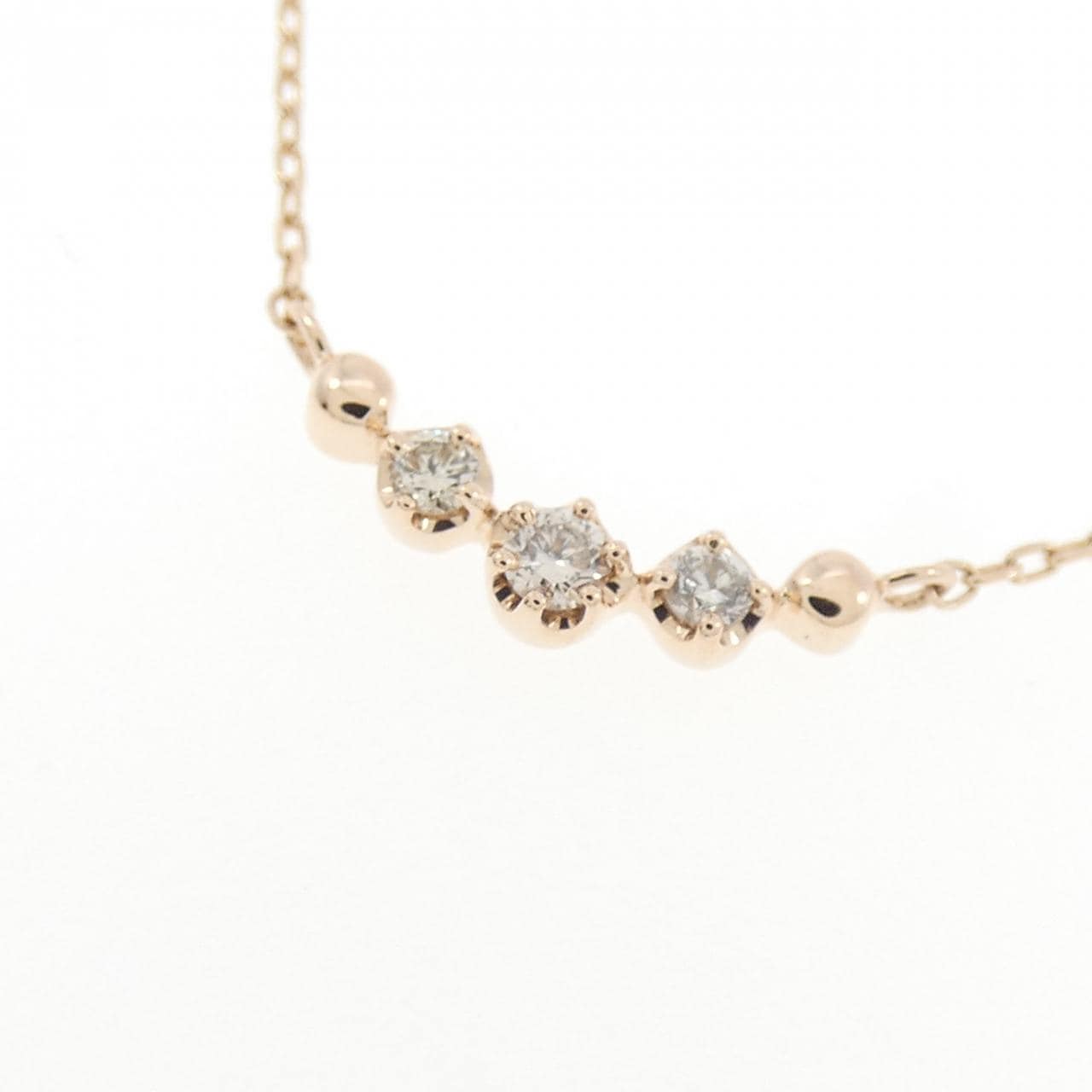 4゜C ダイヤモンド ネックレス