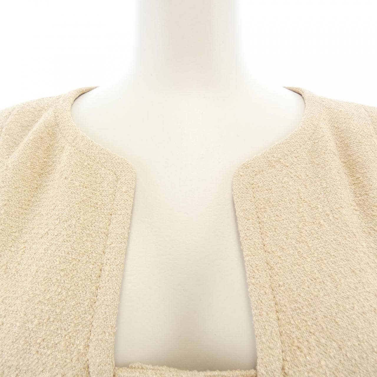 シャネル CHANEL P47307V35379 ノーカラージャケット