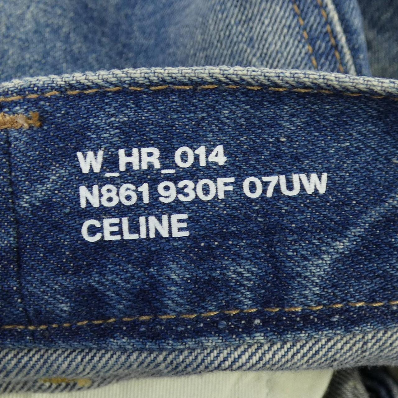 セリーヌ CELINE マーガレット ユニオンウォッシュ トリオンフ TRIOMPHE 2N861930F ジーンズ