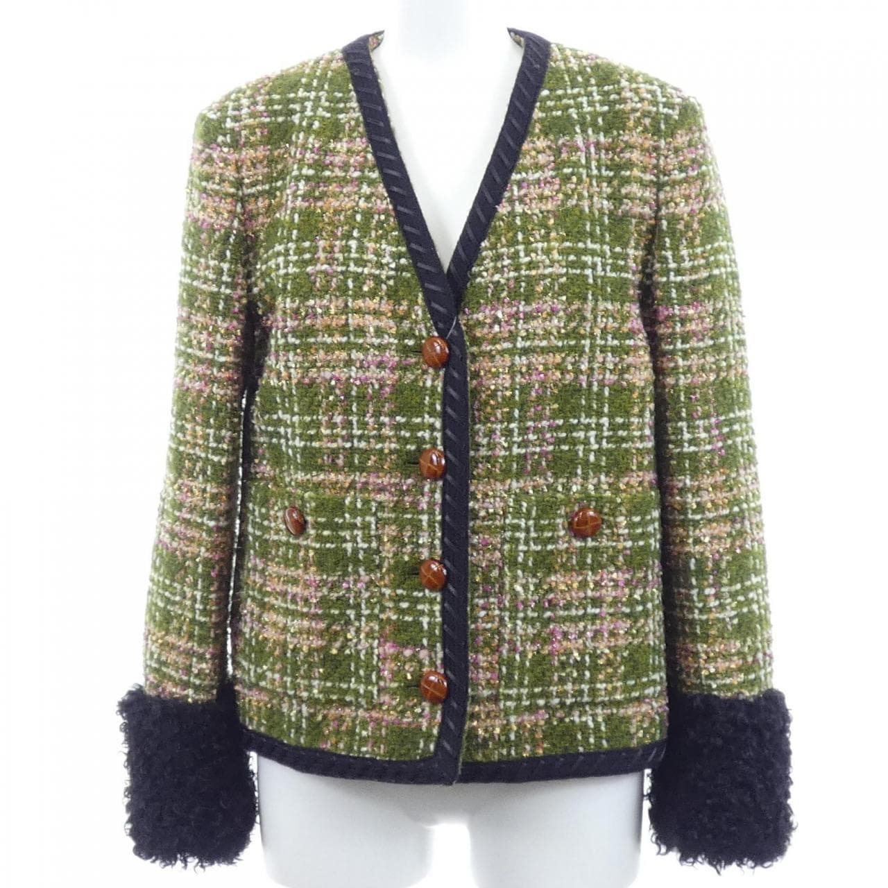 グッチ GUCCI 702809 Z8BBO ノーカラージャケット