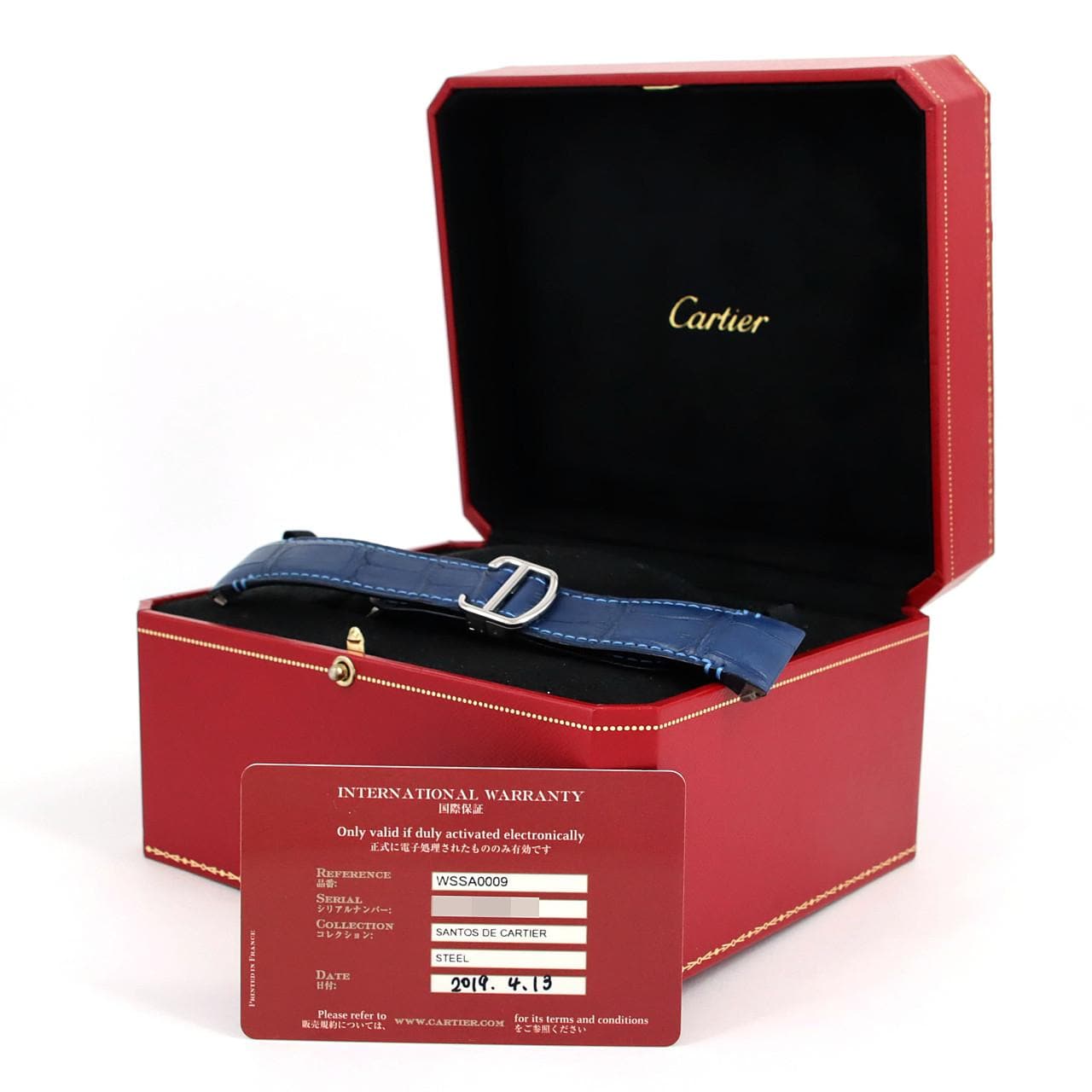 Cartier Santos de Cartier LM WSSA0009 SS自動上弦
