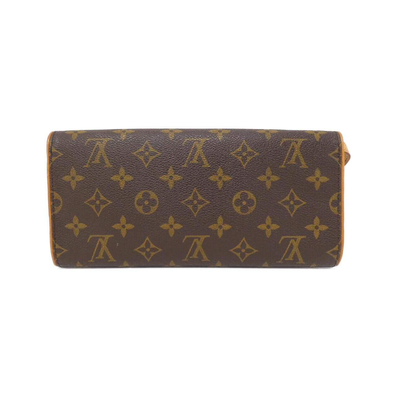 LOUIS VUITTON Monogram Pochette Twin GM M51852 單肩包