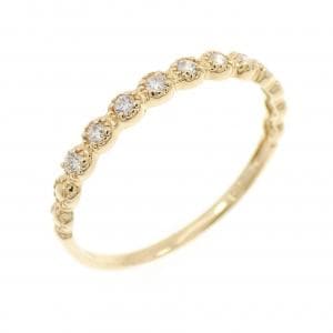 K18YG ダイヤモンド リング 0.10CT