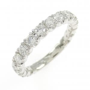PT900 ハーフエタニティ ダイヤモンド リング 1.00CT
