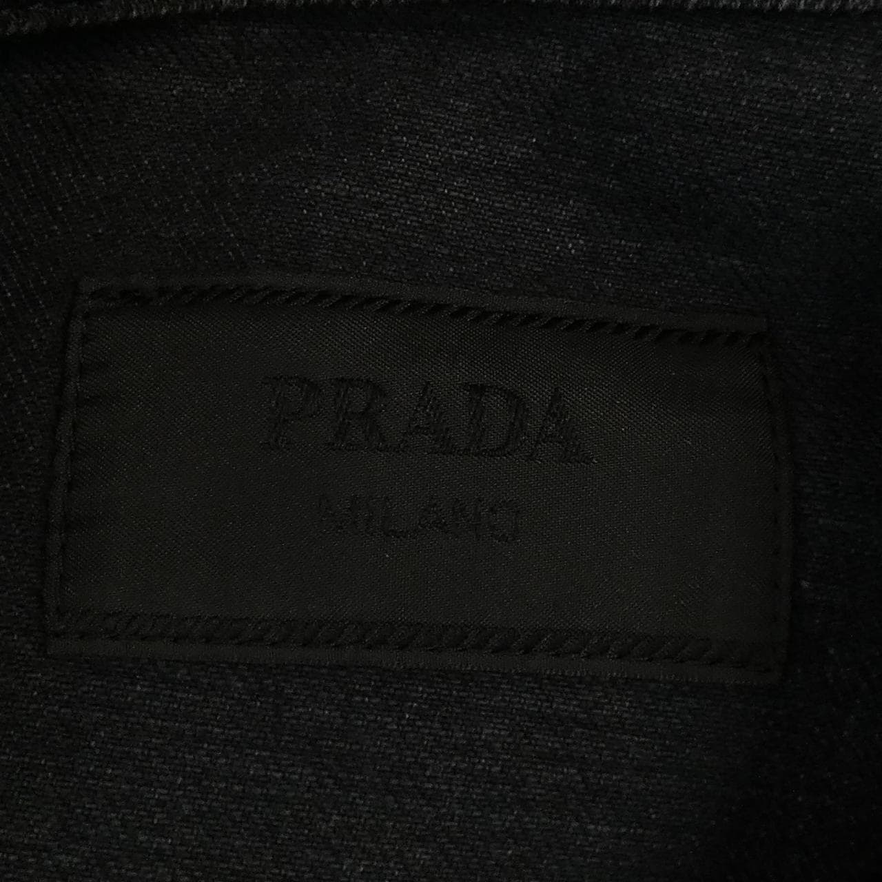 プラダ PRADA デニムブルゾンジャケット トライアングルロゴ GEB227 S231 12K8 デニムジャケット