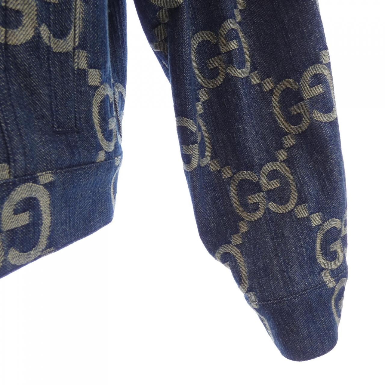 グッチ GUCCI GUCCI パイナップルジャケット 674338 XDBTY デニムジャケット