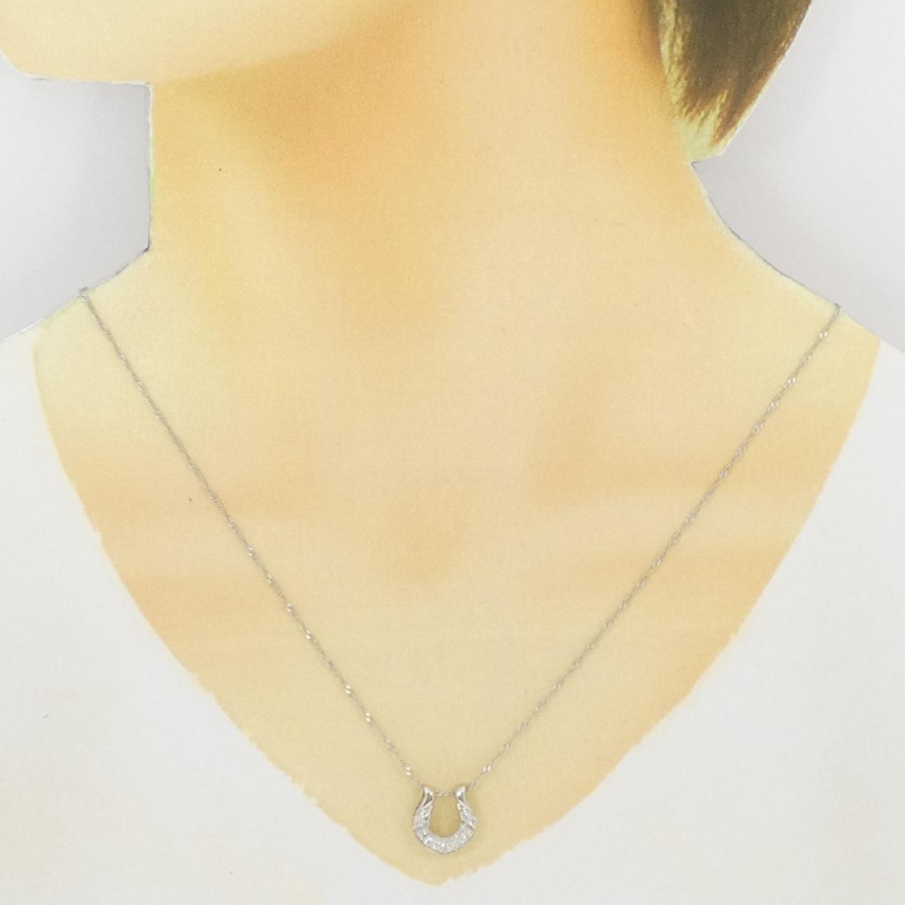 PT850 ダイヤモンド ネックレス 0.2CT
