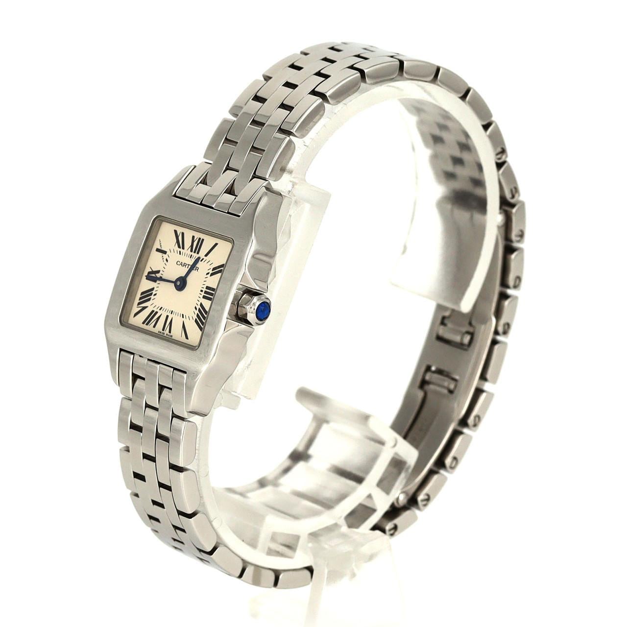カルティエ サントスドゥモワゼルSM W25064Z5 SS クォーツ