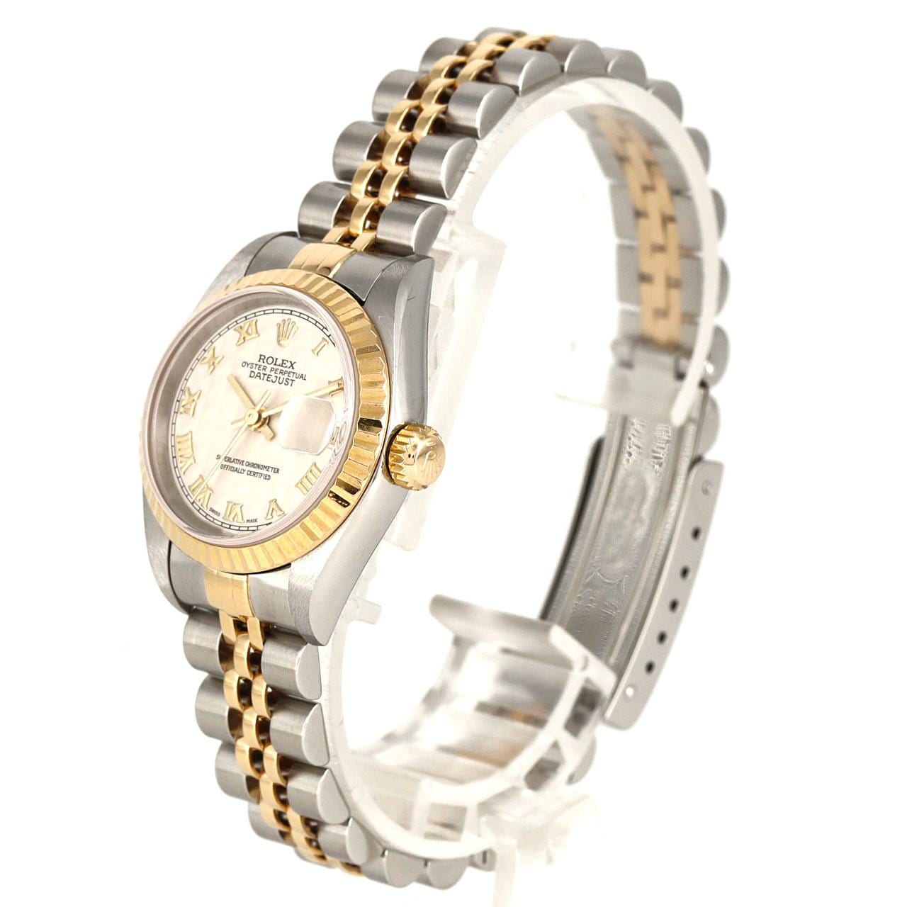 ロレックス デイトジャスト 79173 SSxYG 自動巻 P番