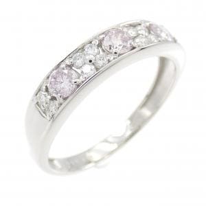 Pink diamond ring