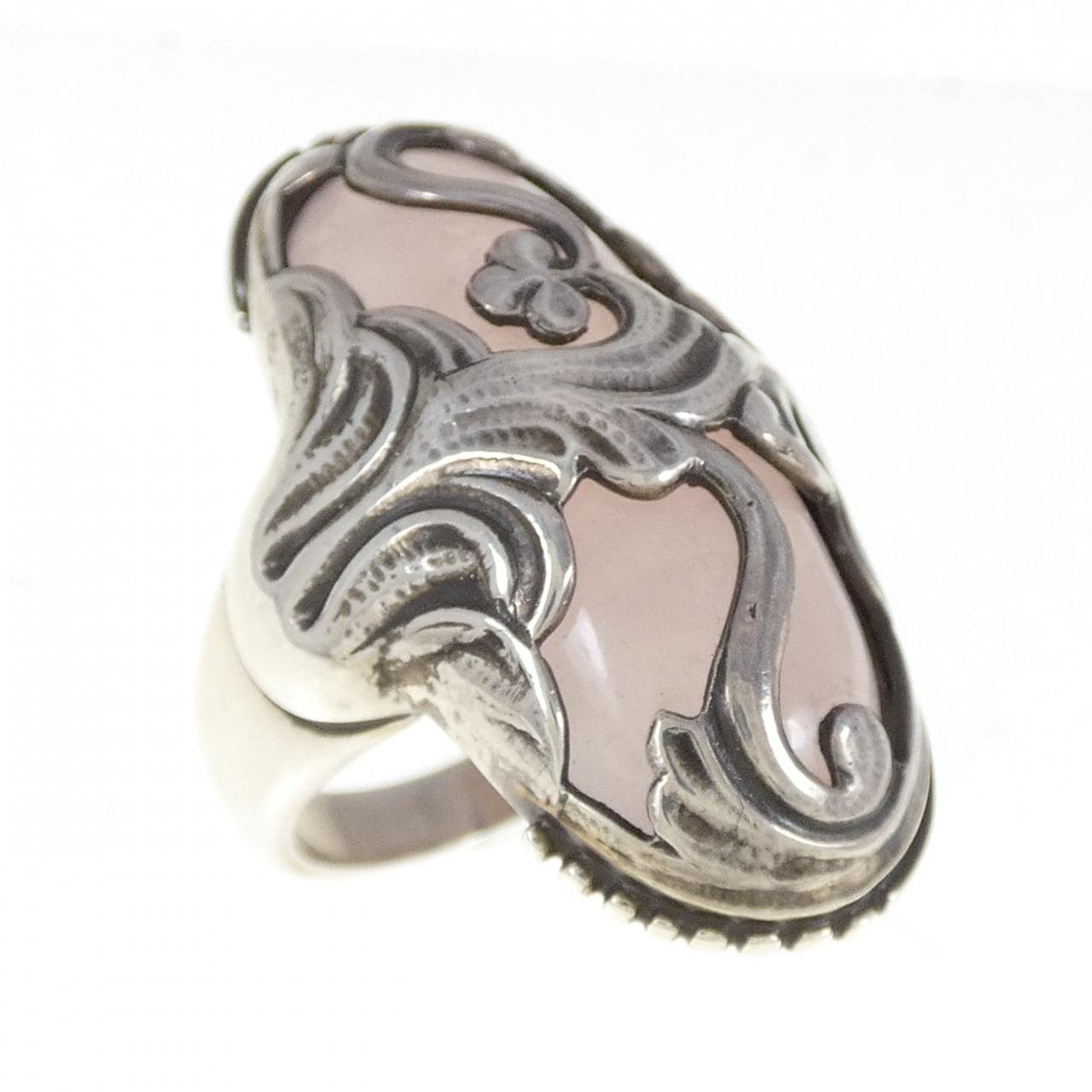 Georg Jensen rose Quartz ring