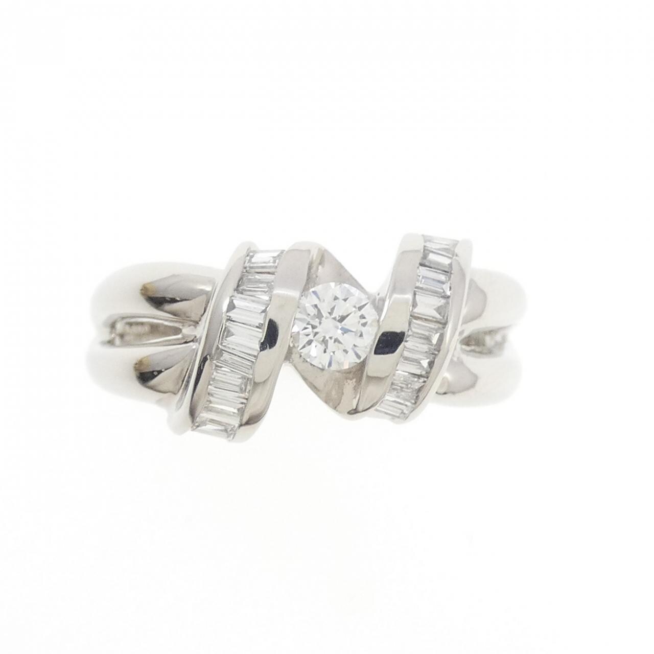 PT900 Diamond Ring 0.186CT