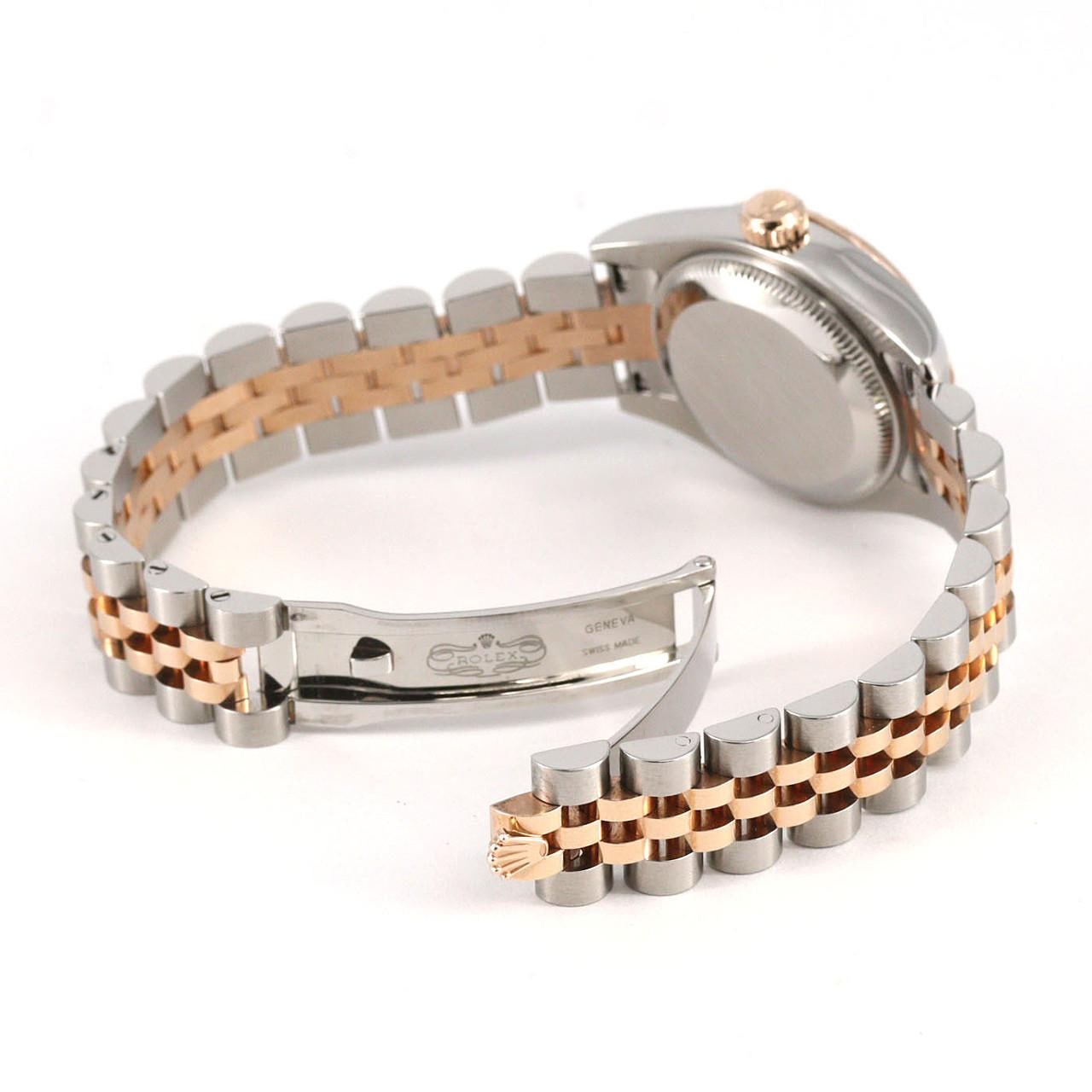 ロレックス デイトジャスト 179171G SSxPG 自動巻 ランダム番