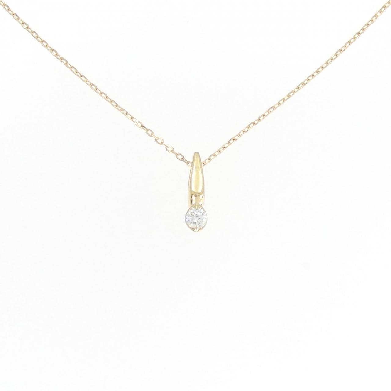 スタージュエリー ダイヤモンド フォール ネックレス 0.05CT