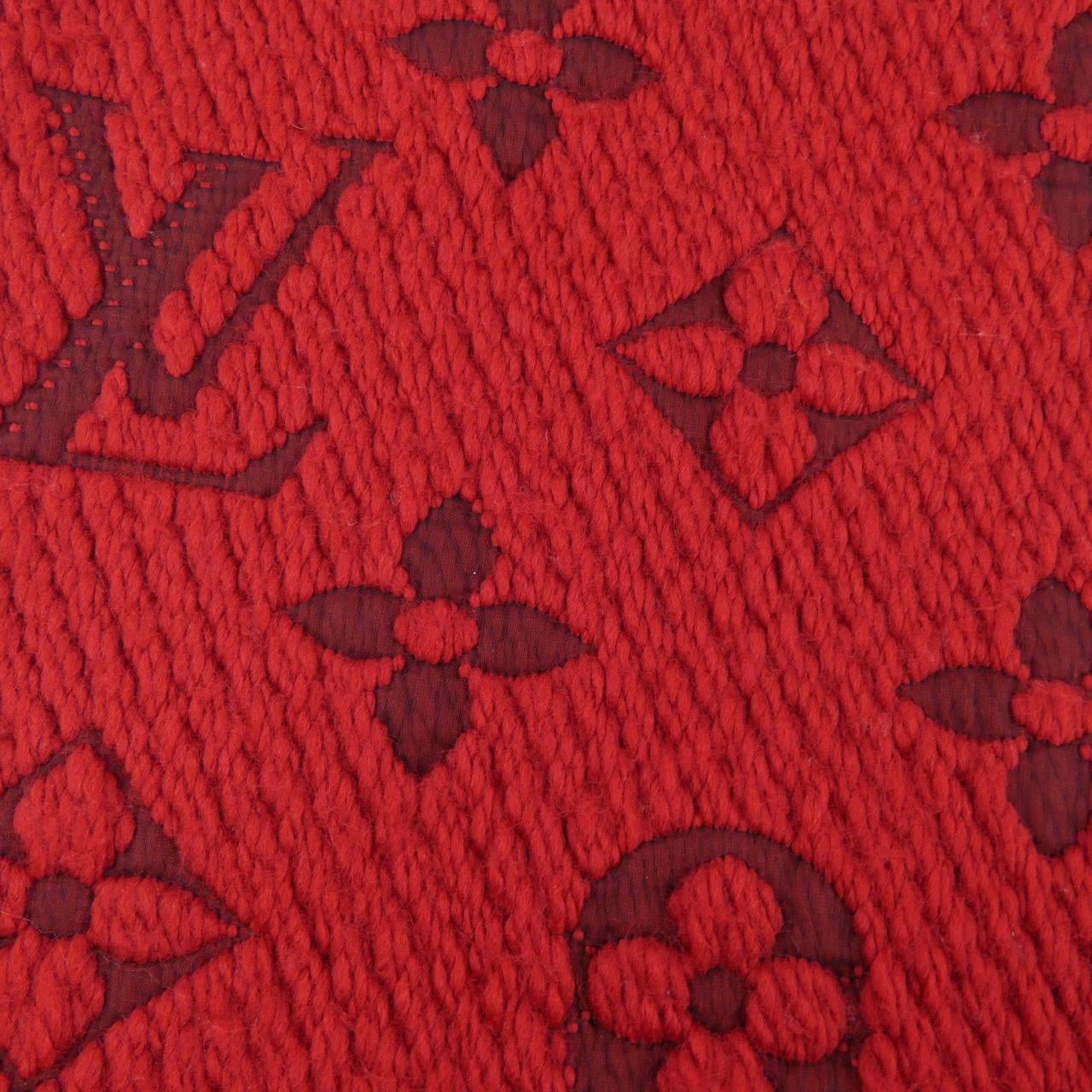 ルイヴィトン LOUIS VUITTON エシャルプ ロゴマニア M72432 MUFFLER