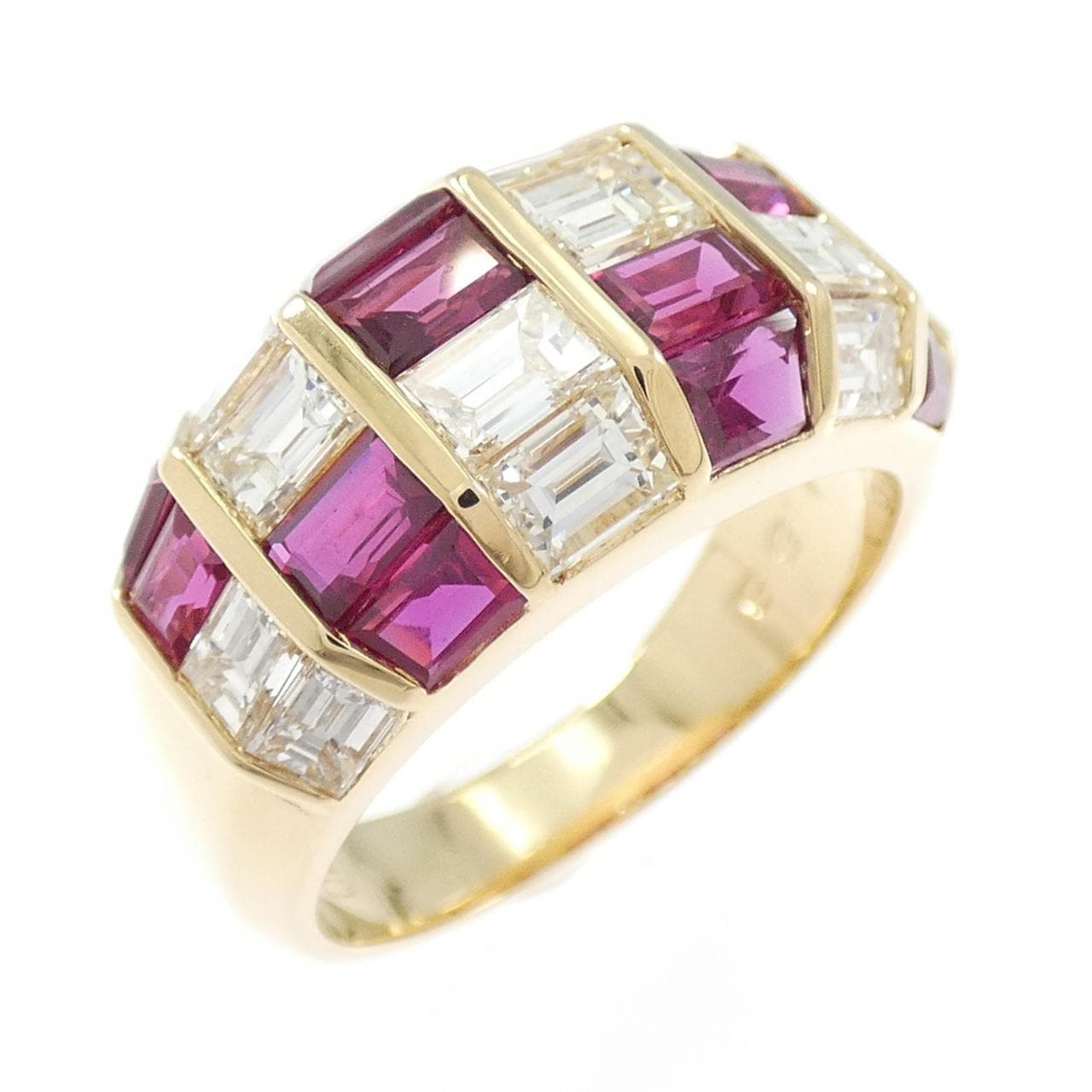 K18YG红宝石戒指2.26CT