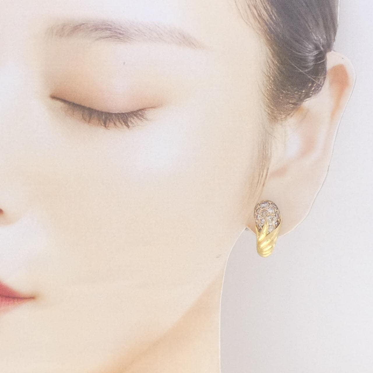 カシケイ ダイヤモンド イヤリング 3.10CT