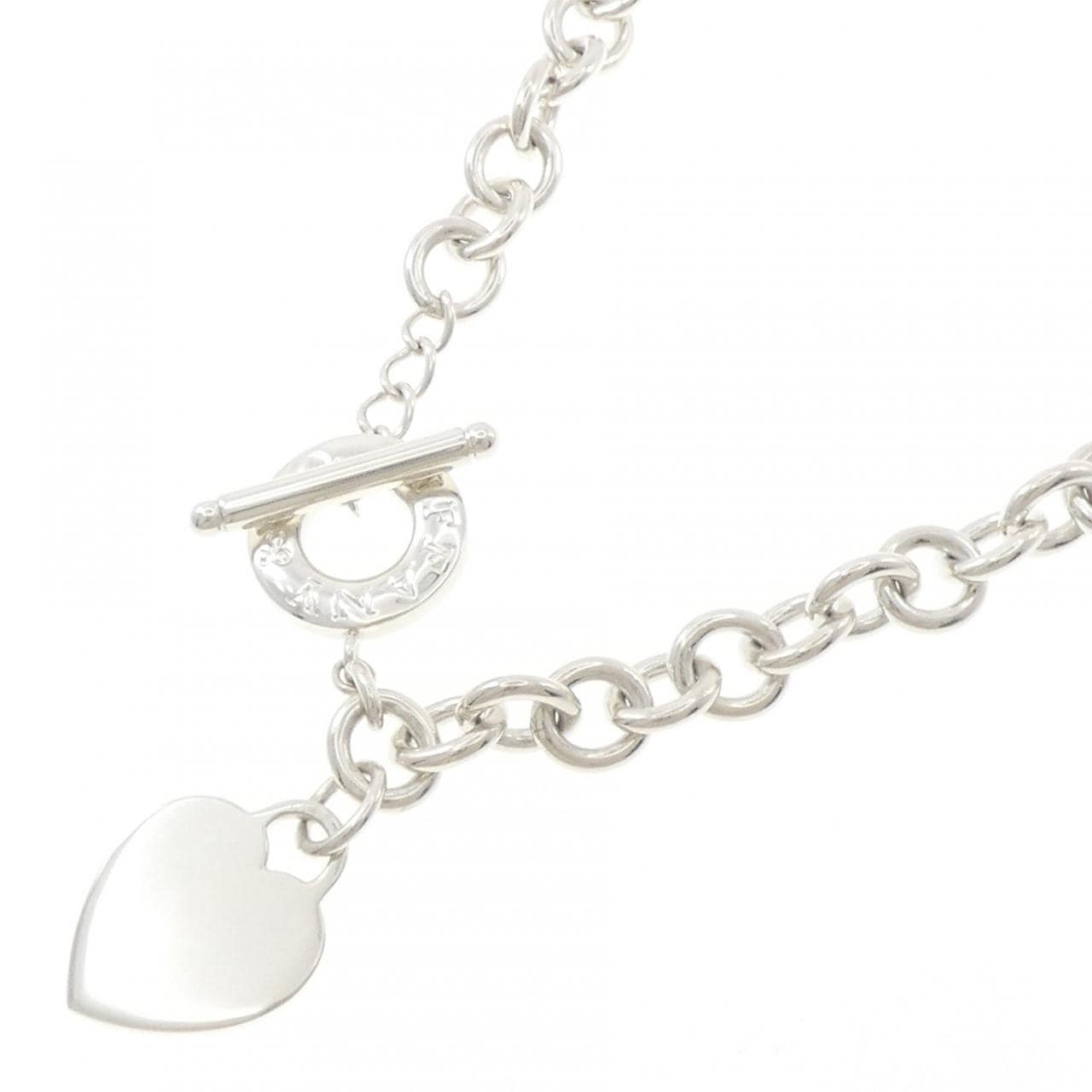 ティファニー ハートタグチャーム トグル ネックレス