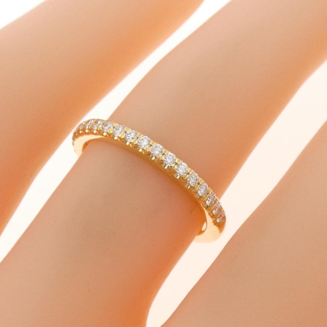 ティファニー ソレスト ハーフサークル リング