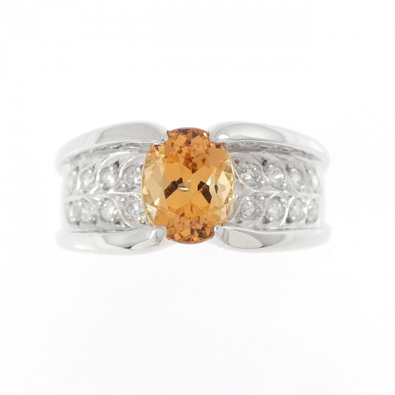 PT900 インペリアルトパーズ リング 1.35CT