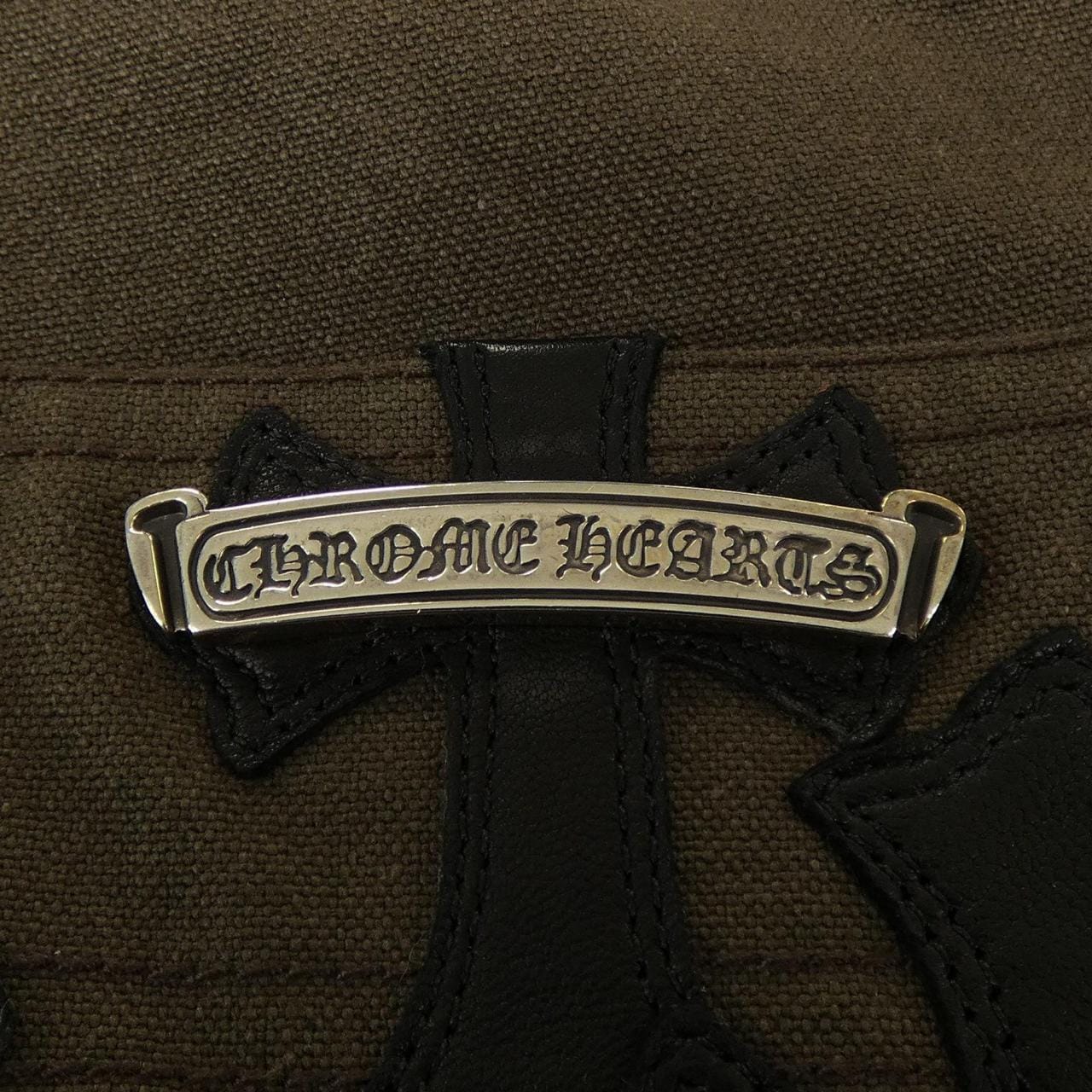 クロムハーツ CHROME HEARTS セメタリークロスパッチ ダブルニー 410180071******A80 ショートパンツ