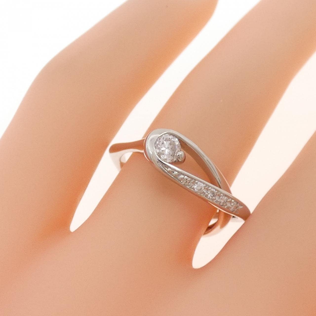 PT900 ダイヤモンド リング 0.223CT