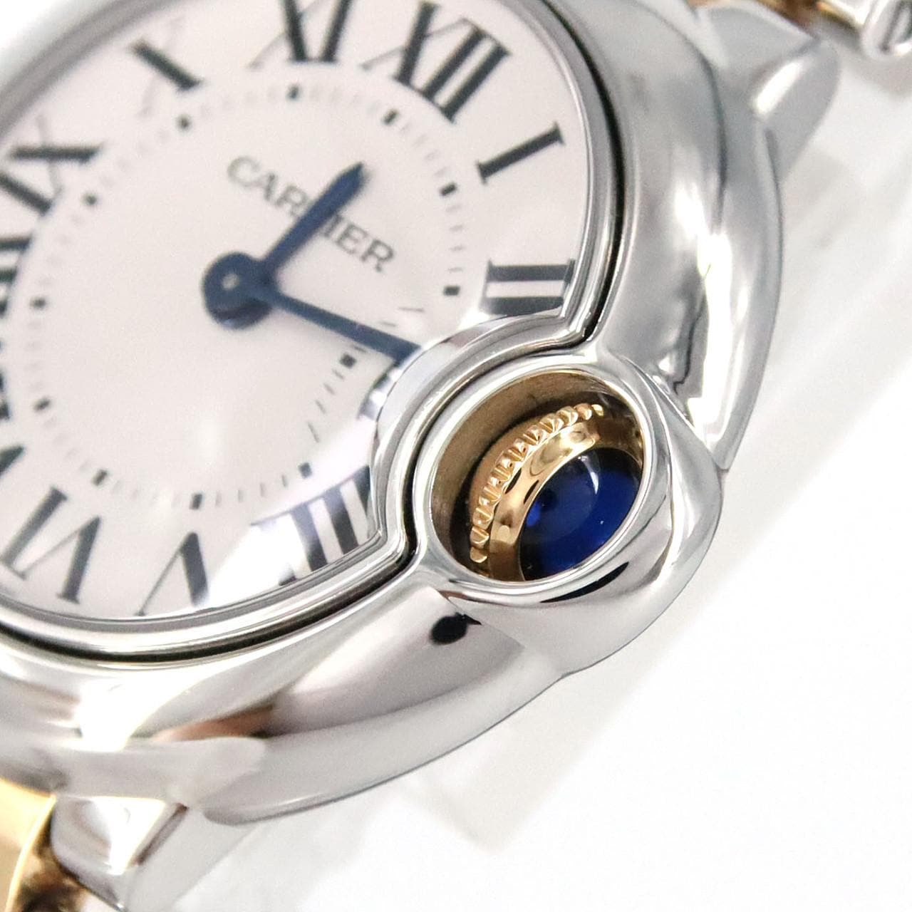 Cartier Ballon Blue SM Combi W69007Z3/W2BB0010 SSxYG石英