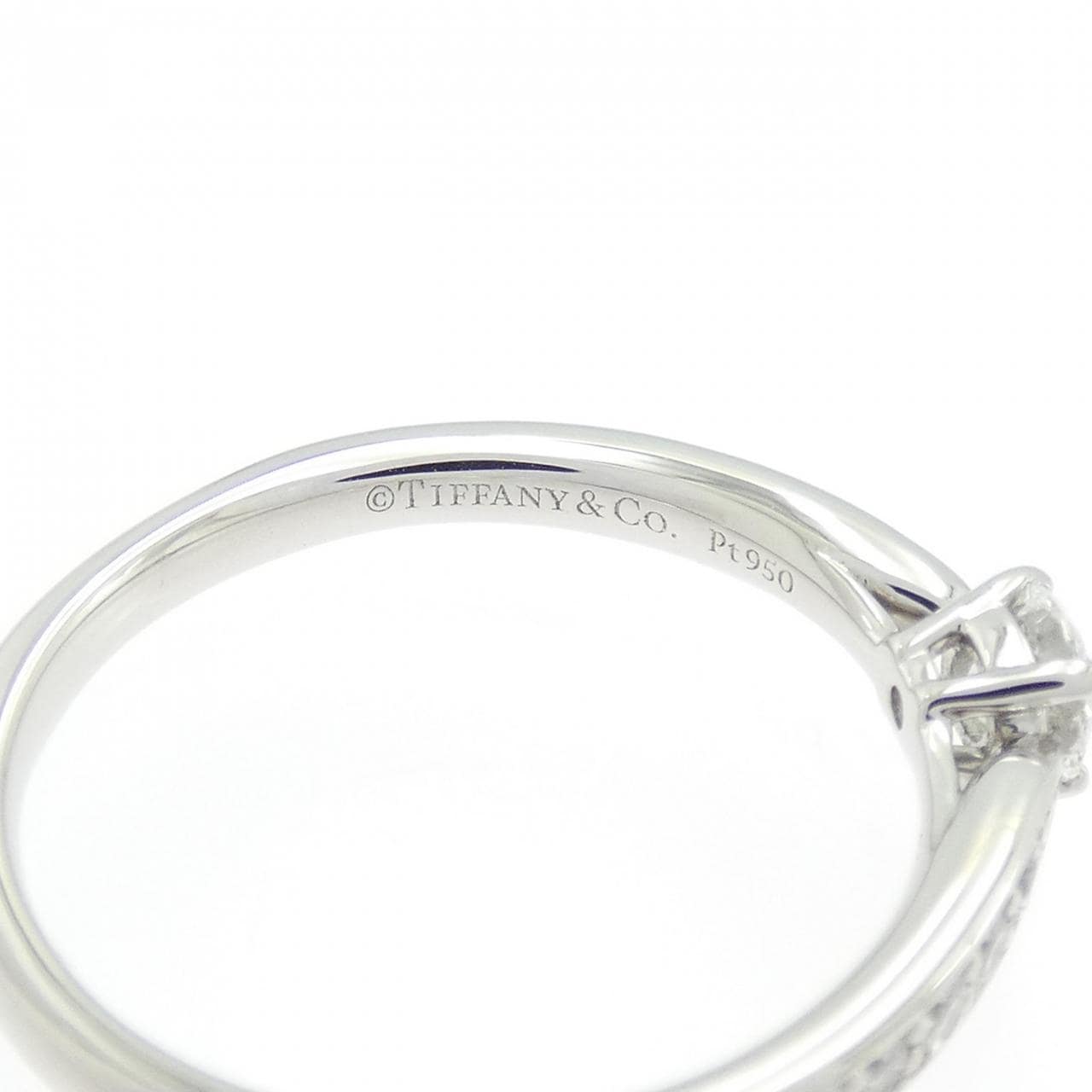 TIFFANY Harmony 戒指 0.22 克拉 F IF 3EXT