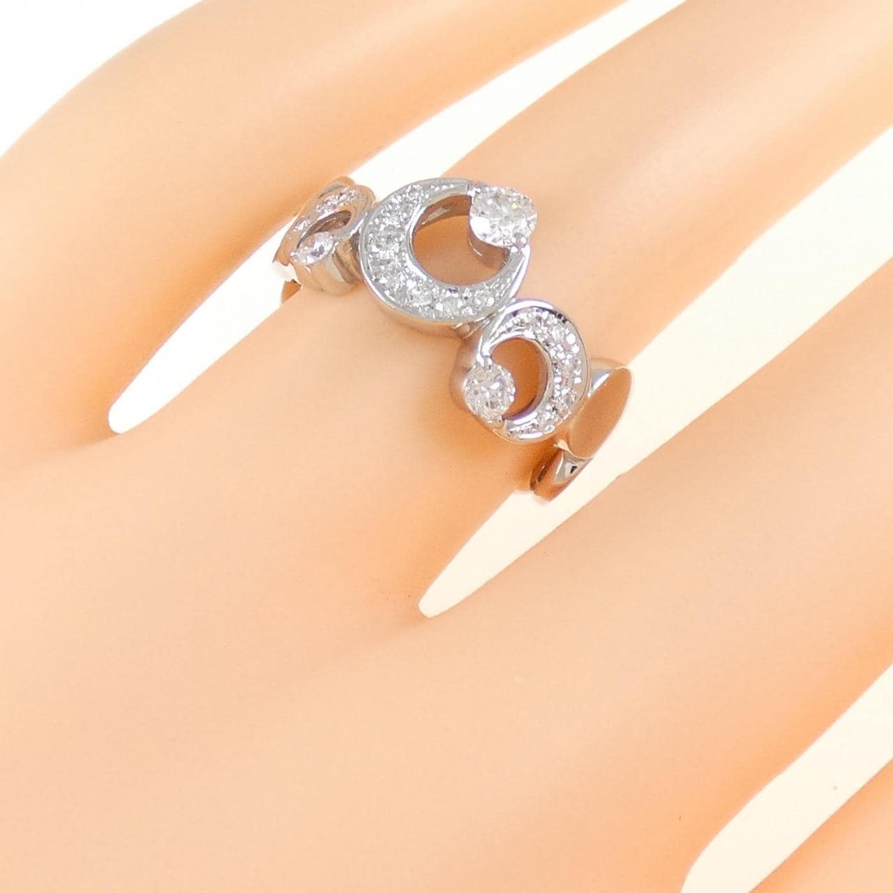 PT900 ダイヤモンド リング 0.38CT