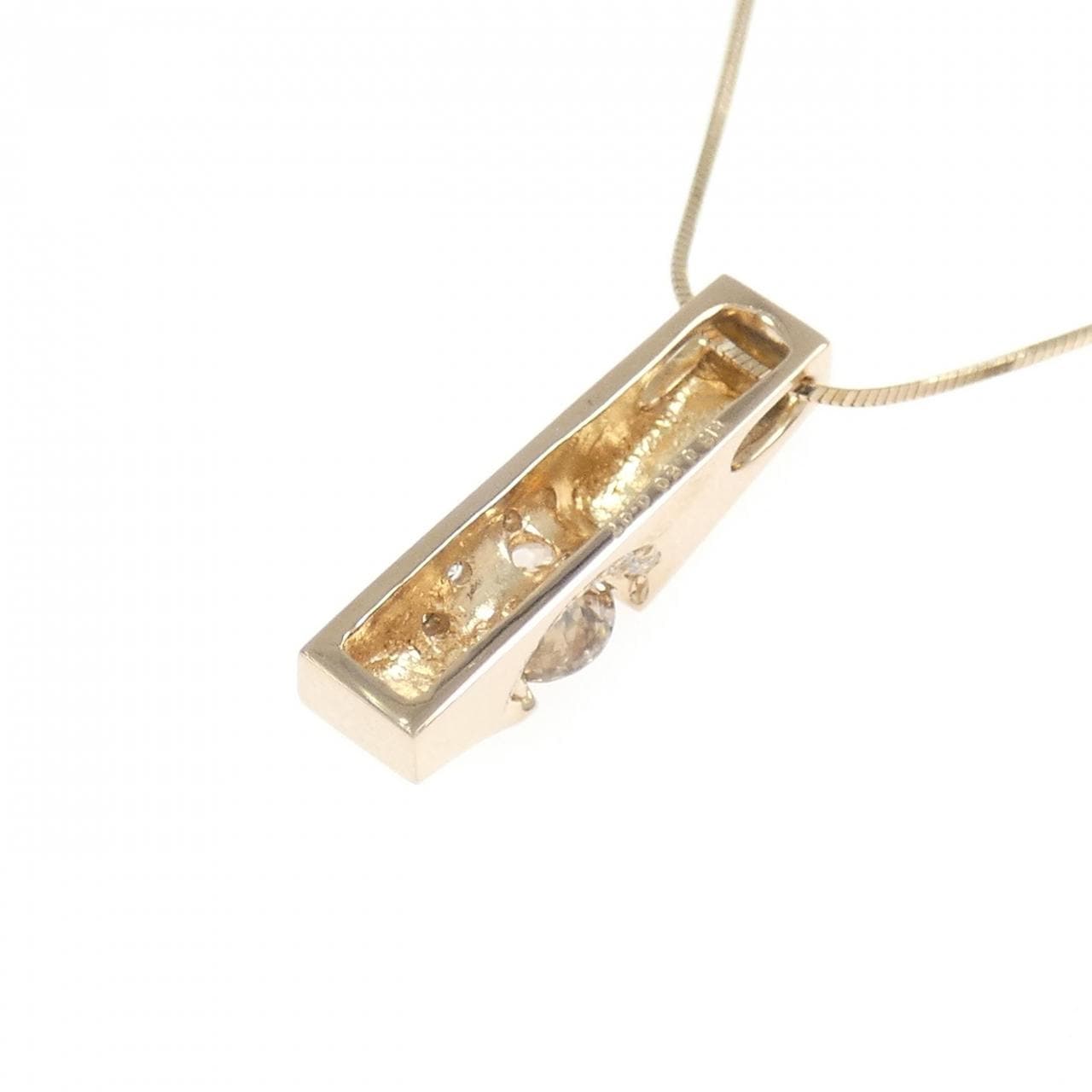 K18PG ダイヤモンド ネックレス 0.50CT