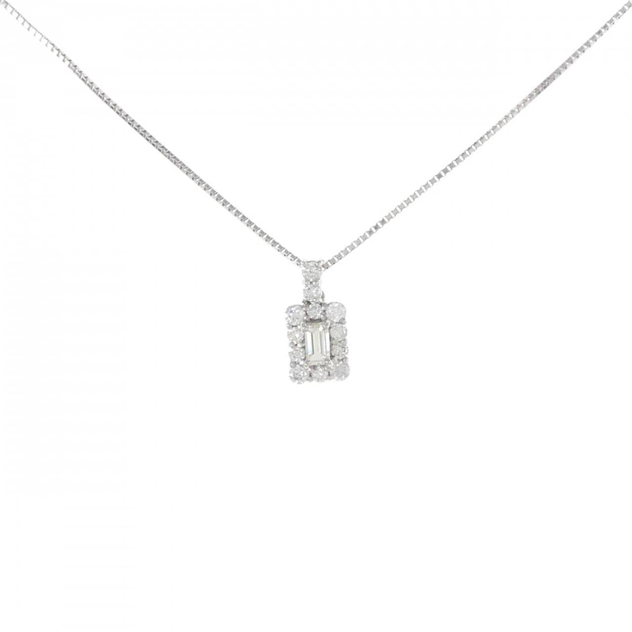 PT ダイヤモンド ネックレス 0.12CT