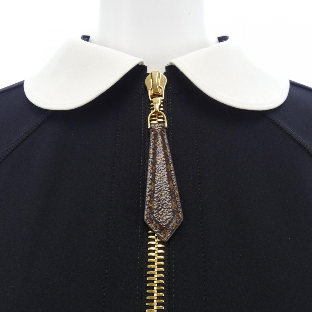 ルイヴィトン LOUIS VUITTON テクニカルジャージーピーターパンカラードレス FQDR45G72 ワンピース