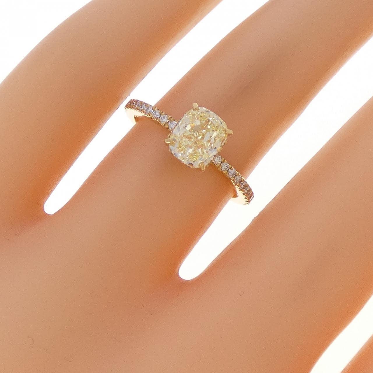 ティファニー ダイヤモンド リング 1.11CT FY VS2
