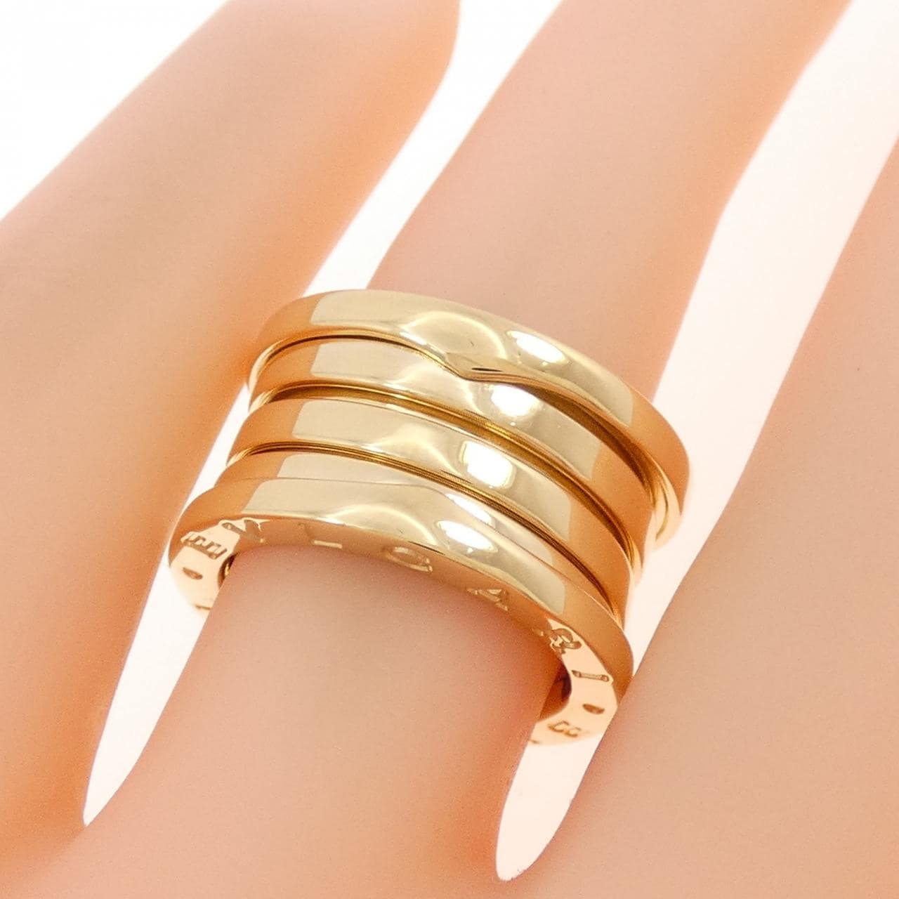 ブルガリ B.zero1 4バンド リング