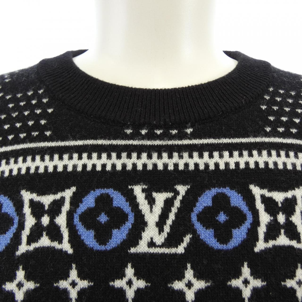 ルイヴィトン LOUIS VUITTON ジャカードウールプルオーバー HSN31WPWX ニット